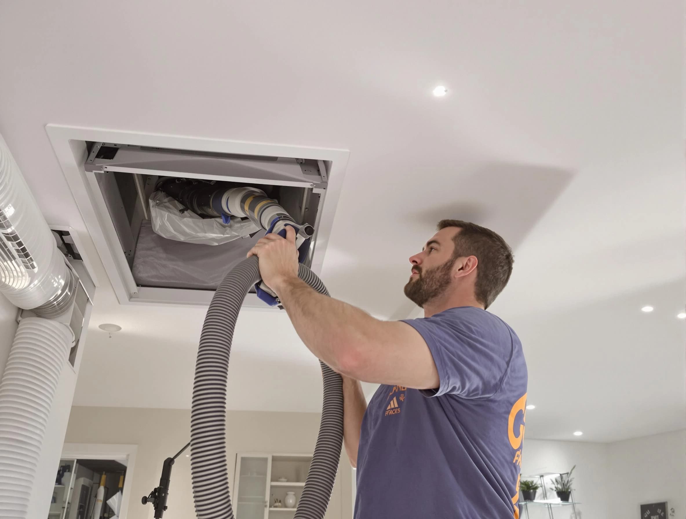 Precision indoor duct cleaning by Hoover Air Duct Cleaning in Hoover