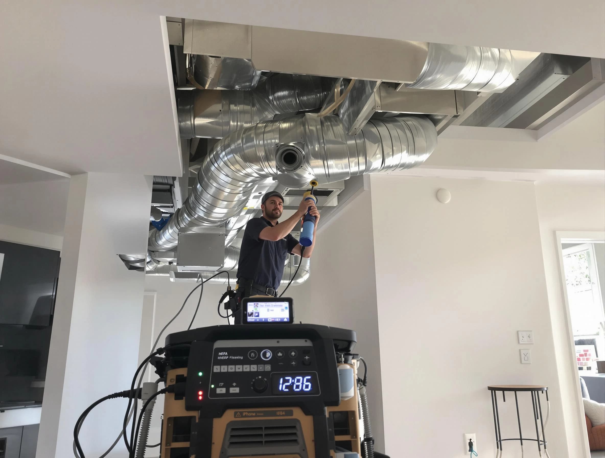 Advanced pure air duct cleaning by Hoover Air Duct Cleaning in Hoover