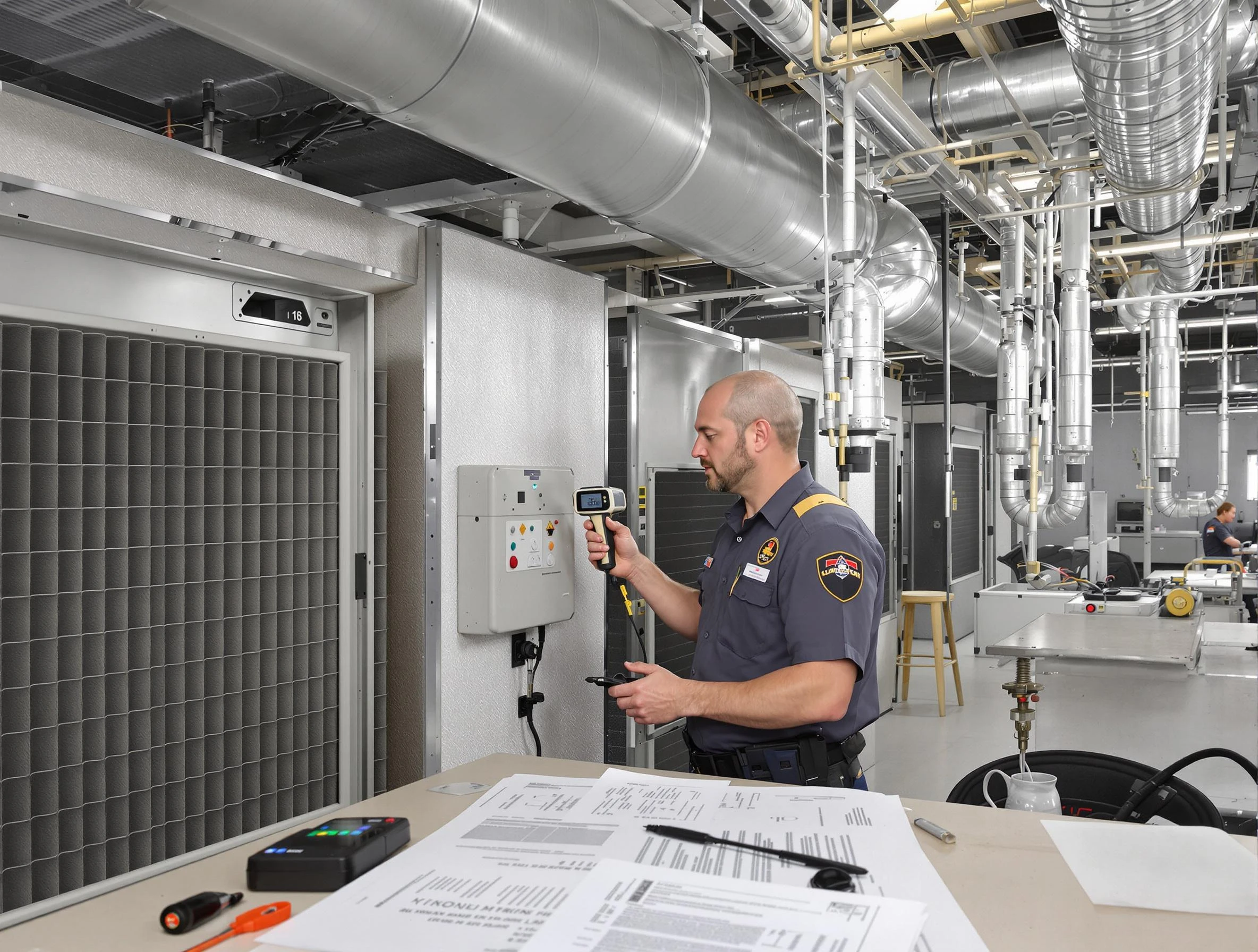 Professional filter system inspection by Hoover Air Duct Cleaning in Hoover