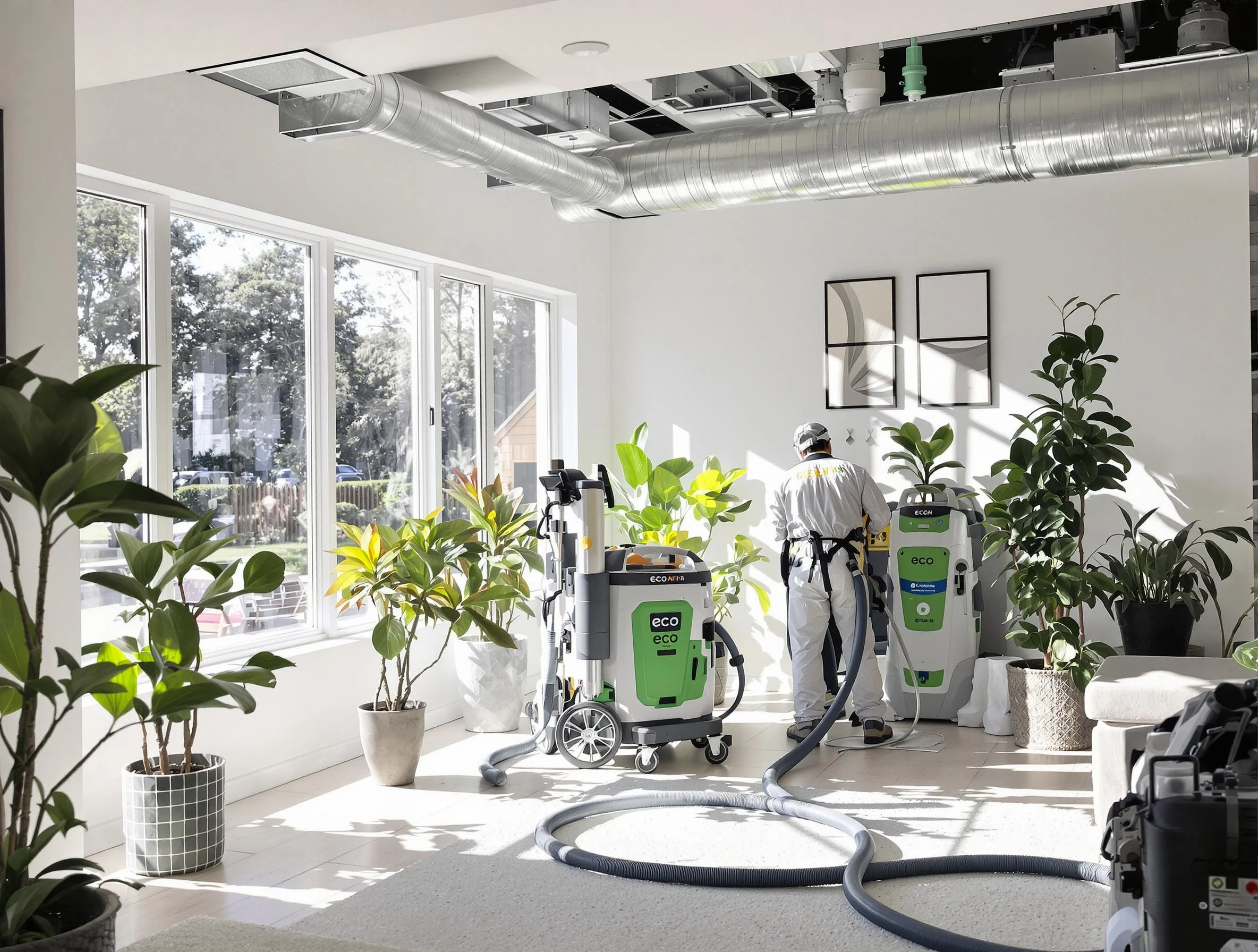 Environmentally-friendly duct cleaning by Hoover Air Duct Cleaning in Hoover